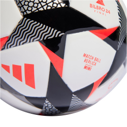 adidas UEFA Womens Champions League Miniball Kinder 001A - white/black/solred 1