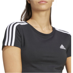 adidas Essentials 3-Streifen Baby Tee T-Shirt Damen