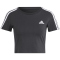 adidas Essentials 3-Streifen Baby Tee T-Shirt Damen