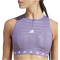 adidas Powerimpact Techfit Medium-Support High Neck Zip Sport-BH Damen