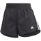 adidas Pacer Training 3-Streifen Mid-Rise Trainingsshorts Damen