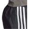 adidas Pacer Training 3-Streifen Mid-Rise Trainingsshorts Damen