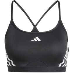 adidas Aeroreact Light Support 3-Streifen Sport-BH Damen