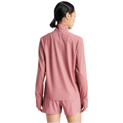 adidas Own The Run 1/2-Zip Lauf-Sweatshirt Damen