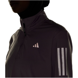 adidas Own The Run 1/2-Zip Lauf-Sweatshirt Damen