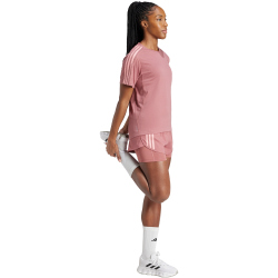 adidas Own The Run 3-Streifen Laufshirt Damen