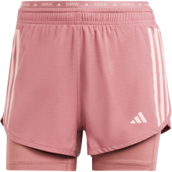 adidas Own The Run 3-Streifen 2in1 Laufshorts Damen
