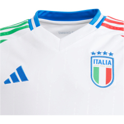 adidas FIGC Italien Ausw&auml;rtstrikot 2024 Kinder
