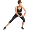 adidas DailyRun 3/4 Leggings Damen 095A - black/white XS
