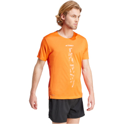 adidas TERREX Agravic Trailrunning T-Shirt Herren AELF - seimor/white XXL