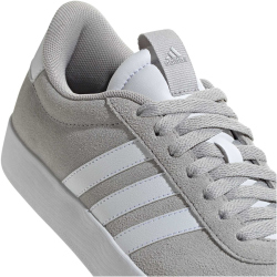 adidas VL Court 3.0 Sneaker Damen ID6280 - grey two/cloud white/silver met. 41 1/3