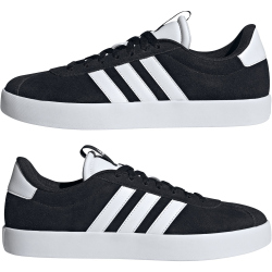 adidas VL Court 3.0 Sneaker Herren ID6278 - core black/cloud white/core black 40 2/3