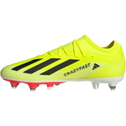 adidas X Crazyfast League SG Stollen-Fu&szlig;ballschuhe Herren AEQ4 - tesoye/cblack/ftwwht 40 2/3