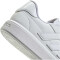 adidas Courtblock Sneaker Damen 01F7 - ftwwht/ftwwht/msilve 38