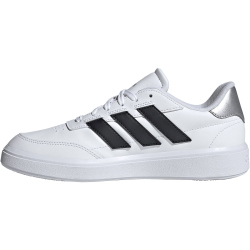 adidas Courtblock Sneaker Damen 01F7 - ftwwht/cblack/silvmt 38 2/3