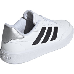 adidas Courtblock Sneaker Damen 01F7 - ftwwht/cblack/silvmt 38 2/3