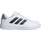 adidas Courtblock Sneaker Damen 01F7 - ftwwht/cblack/silvmt 38 2/3