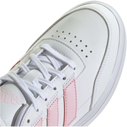 adidas Courtblock Sneaker Damen 01F7 - ftwwht/clpink/almpnk 36