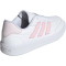 adidas Courtblock Sneaker Damen IF6466 - cloud white/clear pink/almost pink 36 2/3