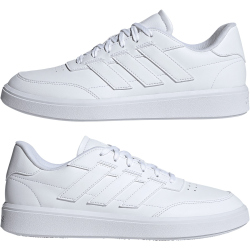 adidas Courtblock Sneaker Herren 01F7 - ftwwht/ftwwht/ftwwht 41 1/3
