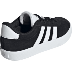 adidas VL Court 3.0 Sneaker Kinder ID6313 - core black/cloud white/core black 35.5