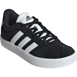 adidas VL Court 3.0 Sneaker Kinder ID6313 - core black/cloud white/core black 36 2/3