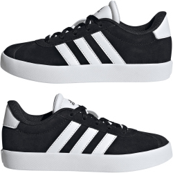 adidas VL Court 3.0 Sneaker Kinder ID6313 - core black/cloud white/core black 39 1/3