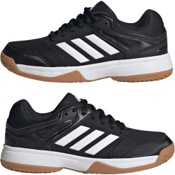 adidas Speedcourt Hallenschuhe Kinder IE8035 - core black/cloud white/gum10 33
