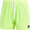 adidas 3-Streifen CLX Badeshorts Herren AEWQ - luclem/white S