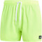 adidas 3-Streifen CLX Badeshorts Herren AEWQ - luclem/white S