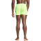 adidas 3-Streifen CLX Badeshorts Herren AEWQ - luclem/white S
