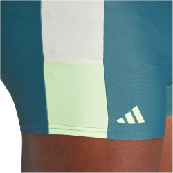 adidas Colorblock 3-Streifen Boxer-Badehose Herren AA35 - legink/grespa/blubrs/ 6 (M)