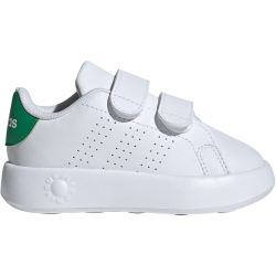 adidas Advantage Sneaker Kinder 01F7 - ftwwht/ftwwht/green 20