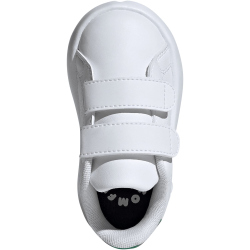 adidas Advantage Sneaker Kinder 01F7 - ftwwht/ftwwht/green 20