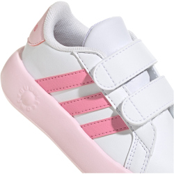 adidas Grand Court 2.0 Sneaker Kinder 01F7 - ftwwht/blipnk/clpink 19