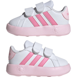 adidas Grand Court 2.0 Sneaker Kinder 01F7 - ftwwht/blipnk/clpink 19