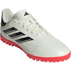 adidas Copa Pure II Club TF Multinocken-Fu&szlig;ballschuhe Kinder AF42 - ivory/cblack/solred 35