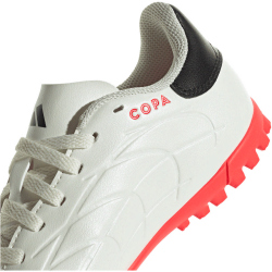 adidas Copa Pure II Club TF Multinocken-Fu&szlig;ballschuhe Kinder AF42 - ivory/cblack/solred 35