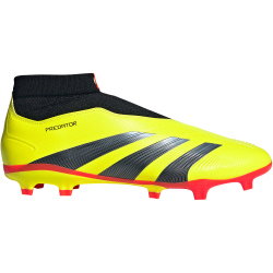 adidas Predator League Laceless FG Fußballschuhe Herren IG7766 - team solar yellow 2/core black/cloud white 44 2/3