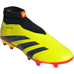 adidas Predator League Laceless FG Fußballschuhe Herren IG7766 - team solar yellow 2/core black/cloud white 44 2/3