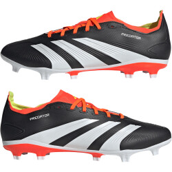adidas Predator League Firm-Ground Fußballschuhe Herren A0QM - cblack/ftwwht/solred 39 1/3