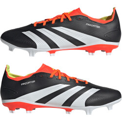 adidas Predator League Firm-Ground Fußballschuhe Herren A0QM - cblack/ftwwht/solred 47 1/3