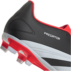 adidas Predator Club Flexible-Ground Fußballschuhe Herren A0QM - cblack/ftwwht/solred 40 2/3