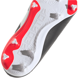 adidas Predator League Firm-Ground Fu&szlig;ballschuhe Kinder A0QM - cblack/ftwwht/solred 33