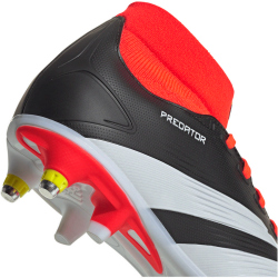 adidas Predator League Sock SG Stollen-Fu&szlig;ballschuhe Herren A0QM - cblack/ftwwht/solred 40 2/3