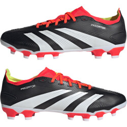 adidas Predator League MG Multi-Ground Fußballschuhe Herren A0QM - cblack/ftwwht/solred 45 1/3
