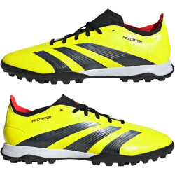 adidas Predator League TF Multinocken-Fußballschuhe Herren AEQ4 - tesoye/cblack/solred 47 1/3