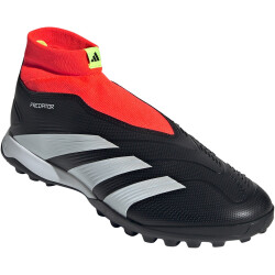 adidas Predator League Laceless TF Multinocken-Fußballschuhe Herren A0QM - cblack/ftwwht/solred 45 1/3