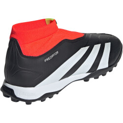 adidas Predator League Laceless TF Multinocken-Fußballschuhe Herren A0QM - cblack/ftwwht/solred 45 1/3