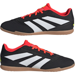 adidas Predator Club IN Hallen-Fu&szlig;ballschuhe Sala Herren A0QM - cblack/ftwwht/solred 40 2/3